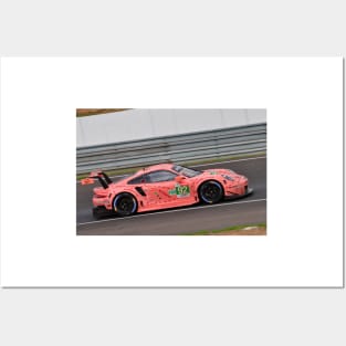 Pink Pig Sports Motor Car Posters and Art